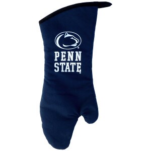 navy oven mitt with Athletic Logo & PENN STATE image